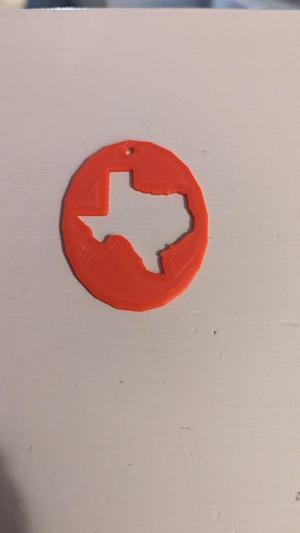 Texas Keychain