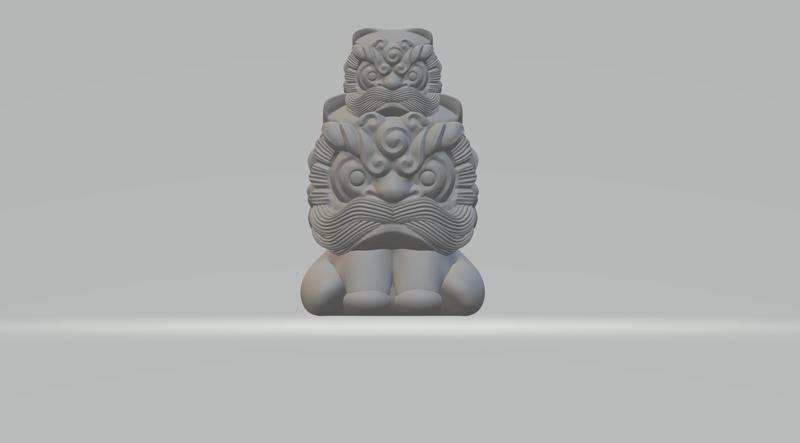 Chinese Mythical Creature Qilin 3D print model