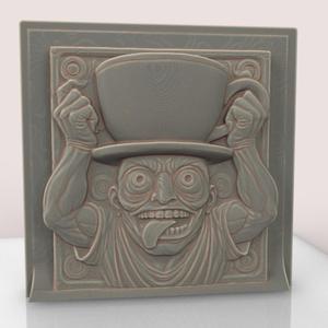 Man Bas-Relief Figures - STL File-1