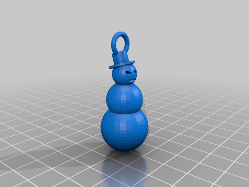 snowman ornament