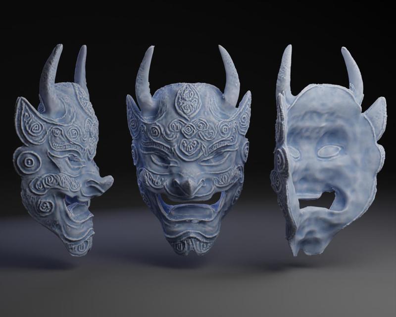 Oni-Kiba Mask