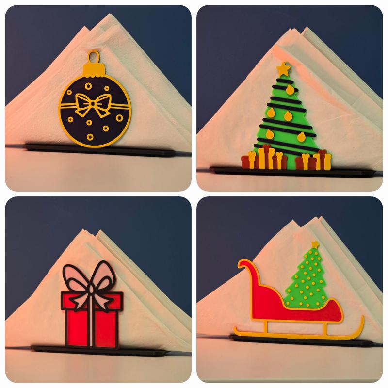 Modular Christmas Napkin Holder