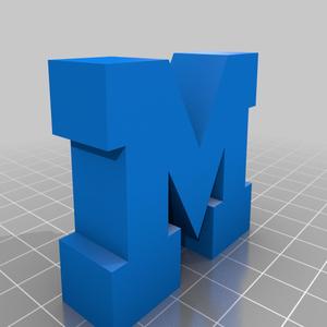 University of Michigan Block M
