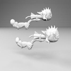 Wasteland Marauders: Spiked Lizard Launcher