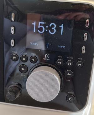 Replacement knob for Logitech Squeeze Radio