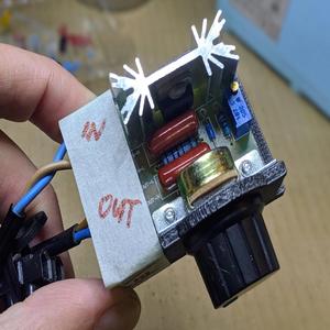 AC dimmer bracket