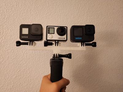 Mulit Gopro mount for comparisions