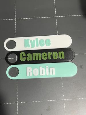 40oz or 30oz Stanley name tag