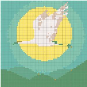 crane pixel puzzle