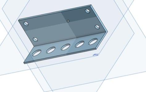 screw driver holder for workspace(can be screwed on wall)