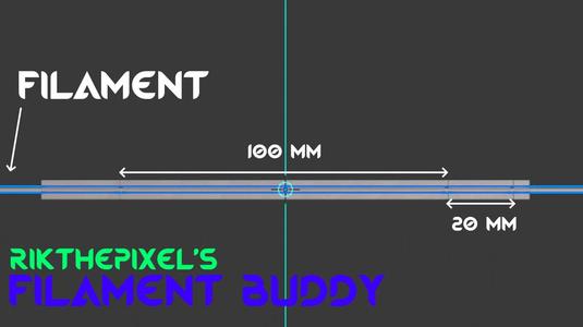 Rik's filament buddy for easy estep calibration and measurement