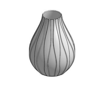 modern vase