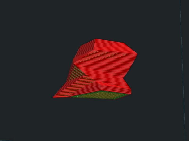 Nightjar - polygon nano print test bird