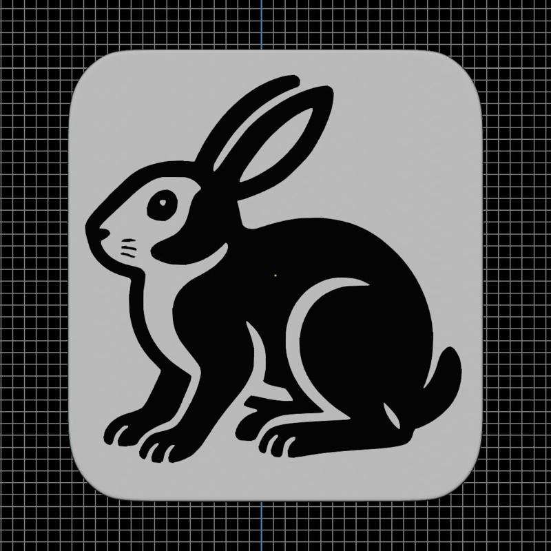 Rabbit Stamp