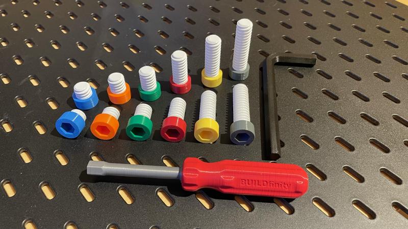 BUILDfinity Allen Screws Extension-Kit // Inbus-Schrauben Erweiterungs-Set