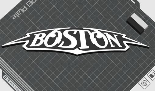 Boston Band Sign