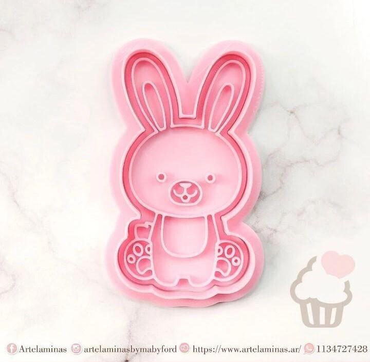 Rabbit cookie cutter