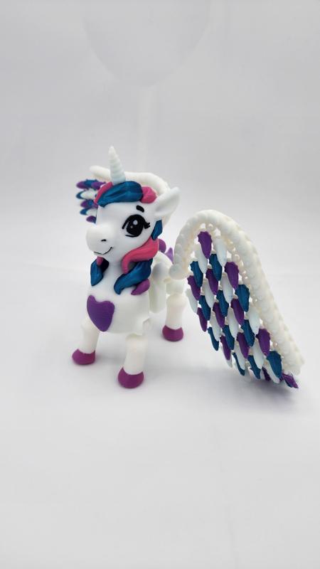 Cute Flexi Unicorn Baby
