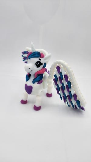 Cute Flexi Unicorn Baby