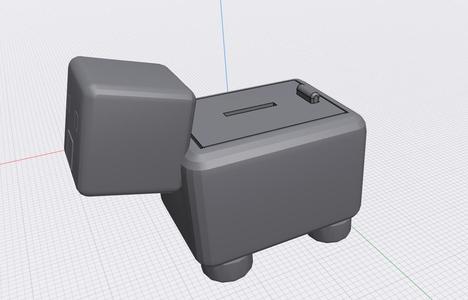minecraft sheep piggy bank