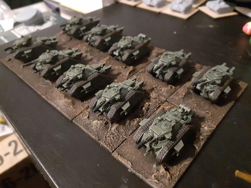 Epic Scale Lemoine Russel Battle Tanks