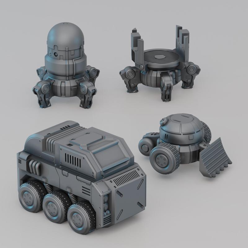 Modular Service Vehicles & Machinery