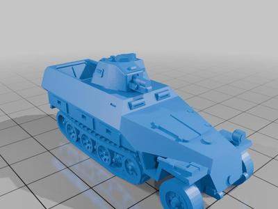 1-100 Sdkfz 251 with APX Turret