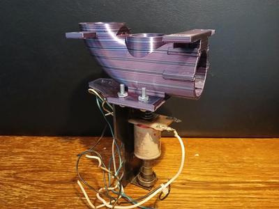 Mount and Loader for Vertcal Upkicker Mechanism. 