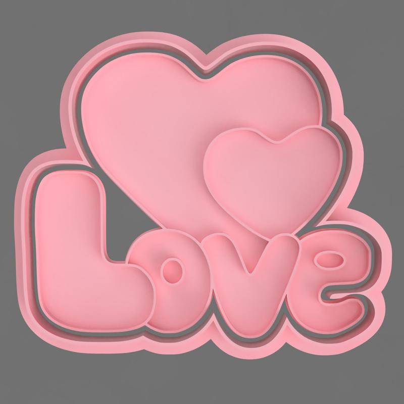 VALENTINE'S DAY CUTTERS FOR COOKIE AND FONDANT
