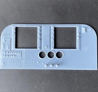 Cessna Dashboard for Kairuhs Kit — Modular 1.44″ Display + Slotted Hood