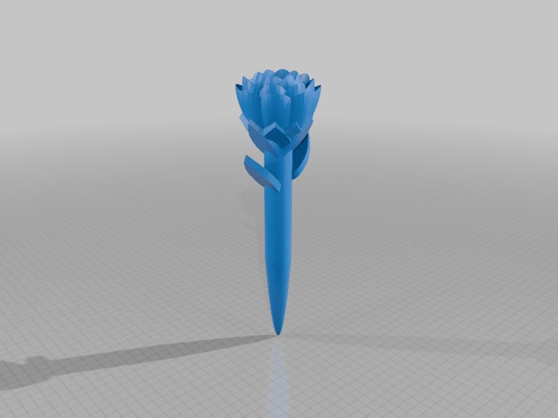 a simple valentines rose 