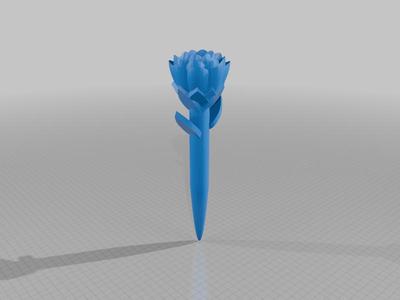 a simple valentines rose 