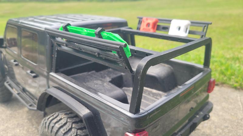 Ridge Raider Bed Rack for Axial SCX10 iii Jeep Gladiator