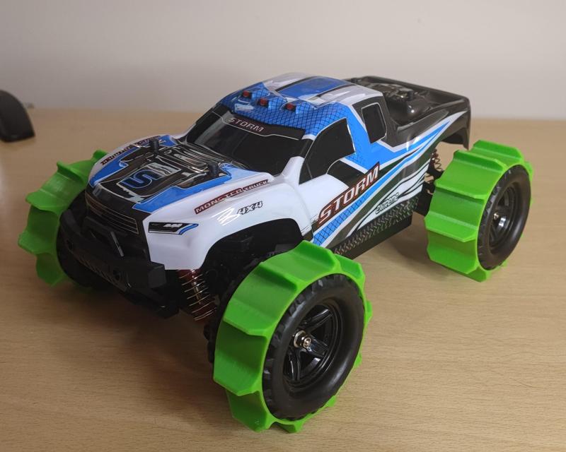 Nakładki i koła dla modelu Burza, Huragan, Grzmot