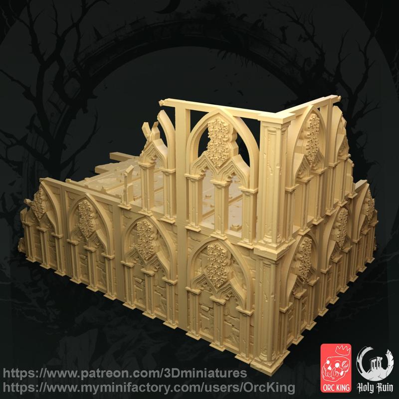 Supportless Modular Gothic Terrain 02