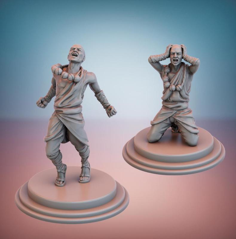 Children of the Dragon. Monks