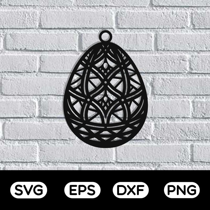 Easter Egg Metal wall Art Laser cut Files