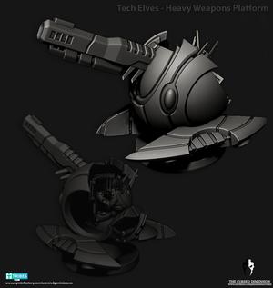 Tech Elves - Heavy Fire Platform - Drone