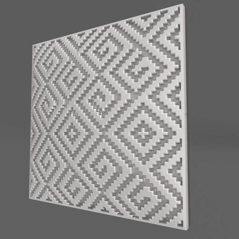 3D WALL PANEL 3DWPRAJ77