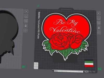 Be My Valentine Lamp