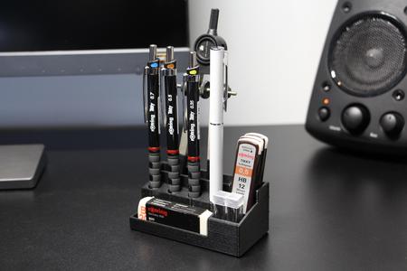 Pen storage Box + compass slot