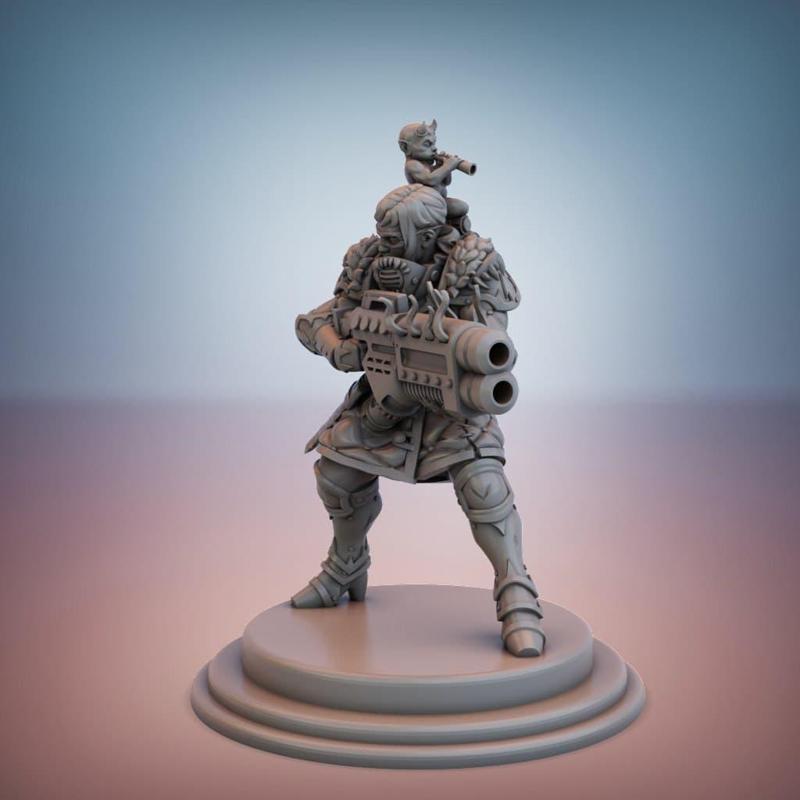 Adepts of Asmodeus. Turbo Magma Gun specialist.