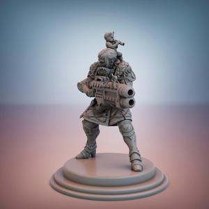Adepts of Asmodeus. Turbo Magma Gun specialist.