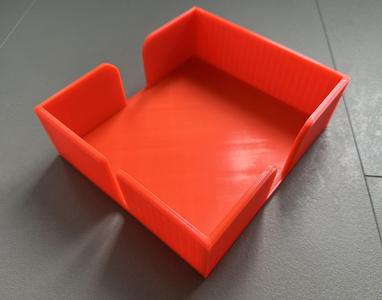 Box for an air lifting bag / Box für ein Luft-Hebekissen