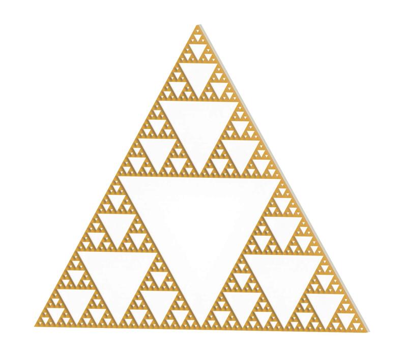 Sierpinski Triangle (fusion360)