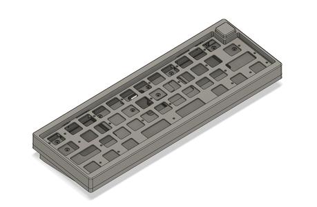 A custom case for capybully pcb.