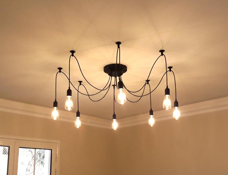 Elegant ceiling chandelier