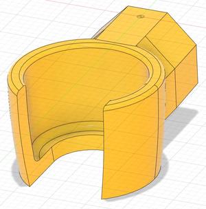 Holder for an 1/4" Instrument Jack - Multiboard Push-fit