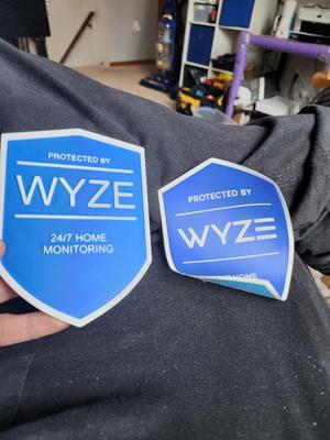 WYZE Home Security Badge