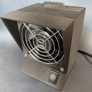 Fume extractor with carbon activated filter